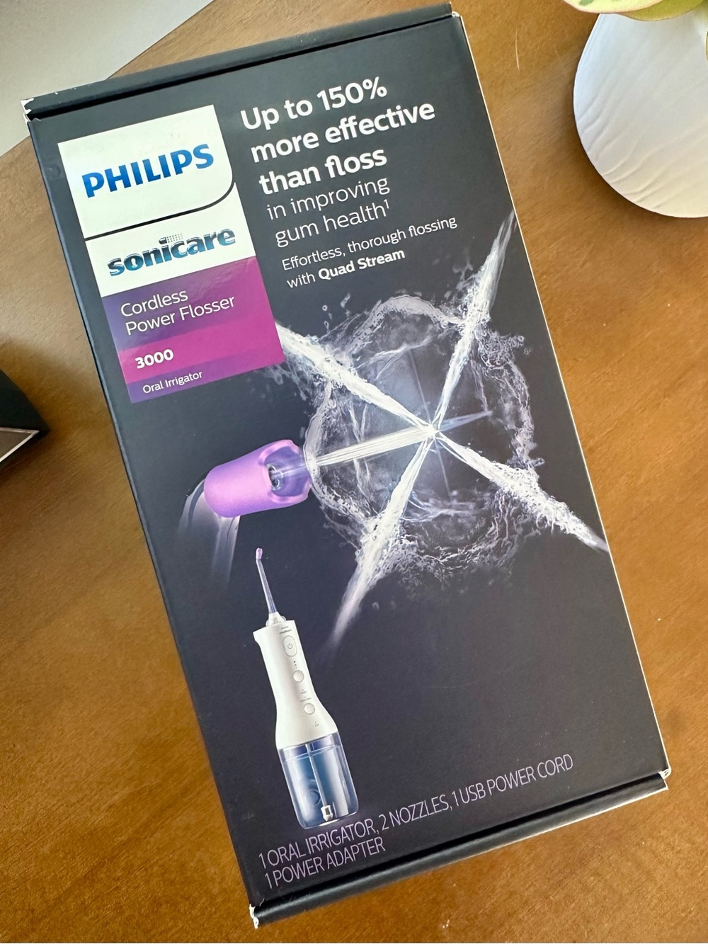 NEVER OPENED Philips Sonicare Cordless Power Flosser 3000
